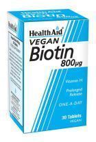 Biotin 800 Mcg 30 Tablets