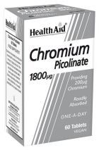 Chromium Picolinate Essential Trace Element 60 Tablets