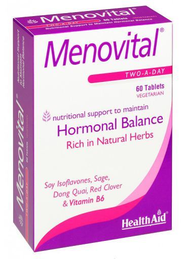 HealthAid Menovital Female Hormonal Balance 60 Capsules