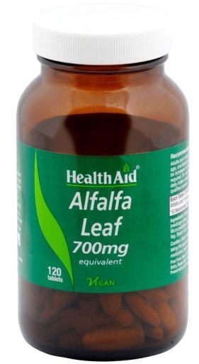 HealthAid Alfalfa Leaf 700 mg 120 Tablets