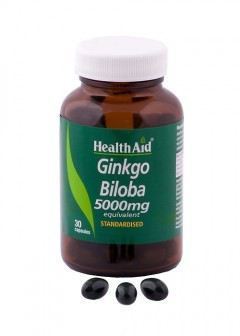 HealthAid Ginkgo Leaf Ext.estand. 30cap. Health Aid