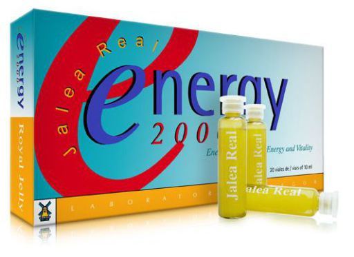 Laboratorios Tegor Energy 2000 royal jelly 20 ampoules