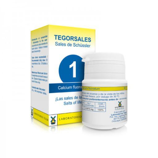 Laboratorios Tegor Calcium fluoride vitamin d6 tegorsal N1 350 tablets