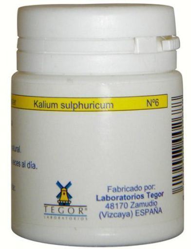 Kalium sulphate of potassium d6 tegorsal N&ordm;6