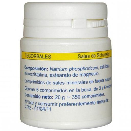 Natrium sulfate d6 tegorsales N&ordm;10 20 grams