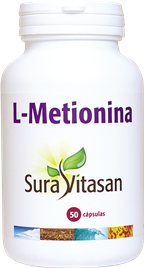 Sura Vitasan L-Methionine 500 mg 50 Capsules