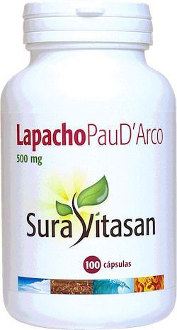 Sura Vitasan Lapacho Pau Darco 500 mg 100 Capsules