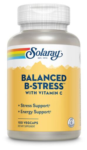 Nutritionally Balanced B-Stress 100 Vegetable Capsules