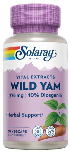 Solaray Mexican Yam 60 Capsules