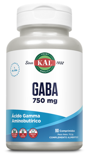 Kal GABA 750 mg 90 Tablets