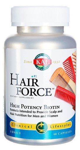 Kal Hair Force 60 Vegetable Capsules