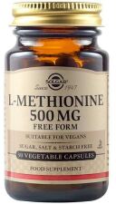 L-Methionine 500 mg 30 Vegetable Capsules L-Methionine 500 mg 30 Vegetable Capsules