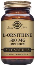 L-Ornithine 500 mg 50 Capsules