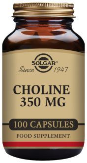 Solgar Choline 350 mg 100 Capsules