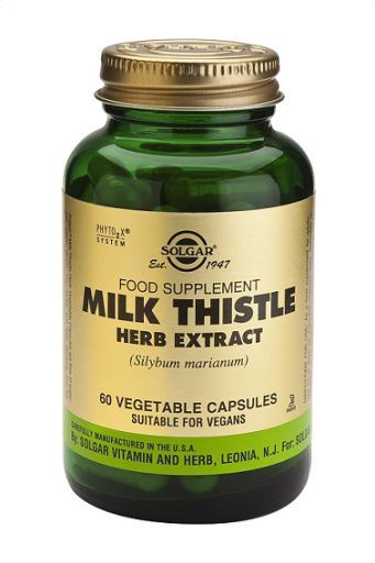 Solgar Milk Thistle 60 Vegetable Capsules