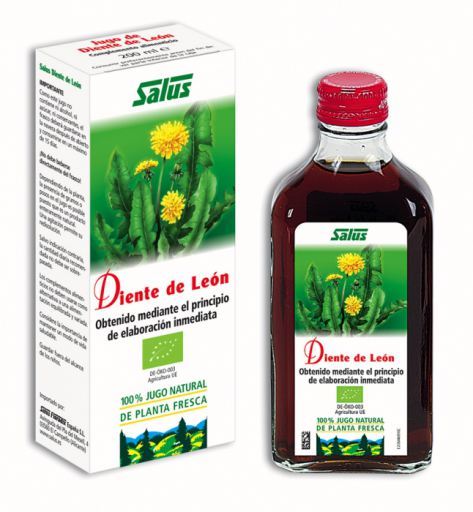 Salus Dandelion Juice 200 milliliters Schoenenberger gluten-free