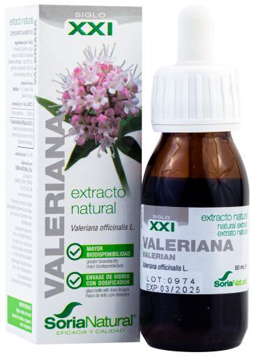 Soria Natural Valerian Extract 21st Century 50 ml
