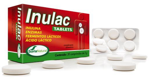 Soria Natural Inulac Tablets 30 Tablets