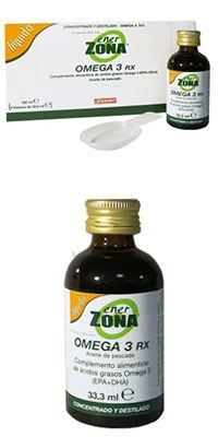 Omega 3 Rx 3 Bottles of 33 ml. Energy Zone