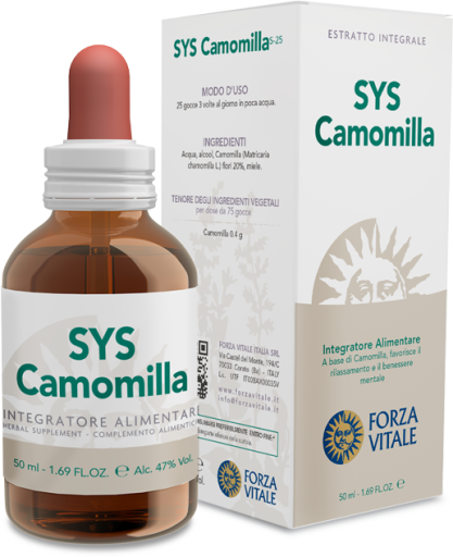 Forza Vitale Chamomile Compost Relaxing Tablets 25 gr
