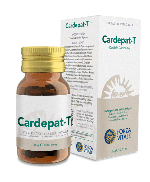 Forza Vitale Cardepat Compound Artichoke Hepatic Tablets 25 g