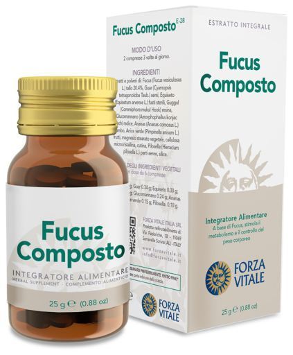 Forza Vitale Fucus Obesity Compost Tablets 25 gr