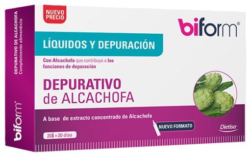 Biform Artichoke Depurative 20 Vials
