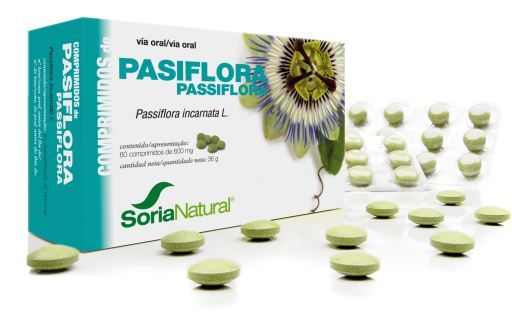 Soria Natural Passiflora Natural 60 Tablets