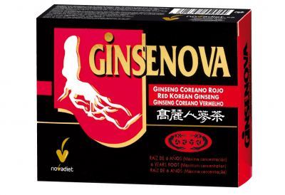 Novadiet Ginsenova Ginseng 300 mg 60 Capsules