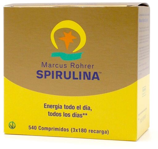 Marcus Rohrer Spirulina Recharge 540 Tablets