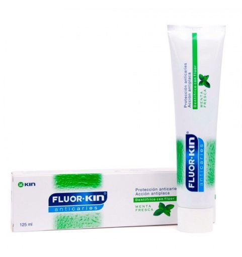 Fluor Kin Anticavity Mint Toothpaste 125 ml