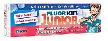 Kin Fluor Junior Strawberry Gel 75Ml