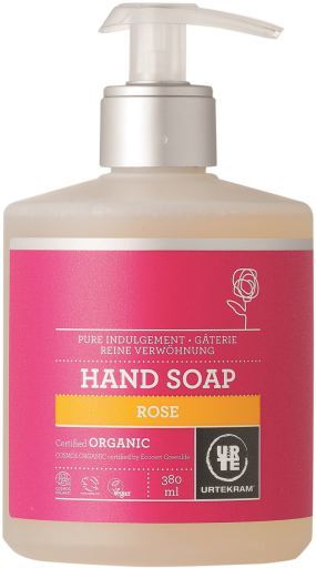 Rose Liquid Soap with Dispenser Bio 380 ml