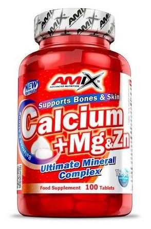 Amix Calcium+ Magnesium & Zinc 100 Tablets