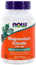 Magnesium Citrate 200 mg 100 Tablets