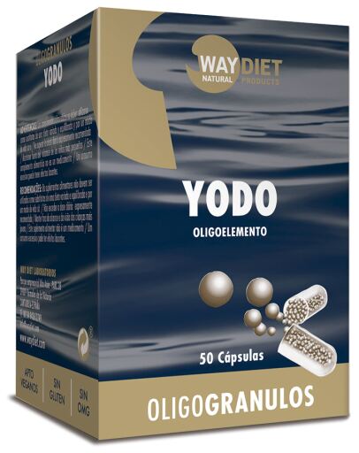Waydiet Iodine Oligogranules 50 Capsules