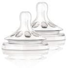 Natural Newborn Teat +0m 2 pcs
