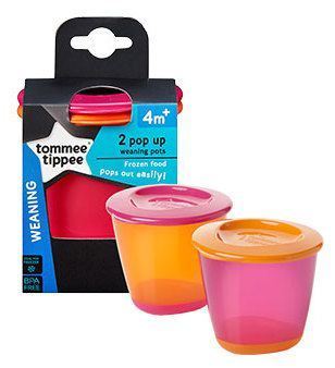 Tommee Tippee Explore 2 Small Jars with Lids