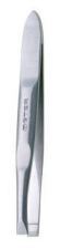 Stainless steel straight-tip tweezers