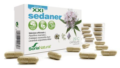 Soria Natural 29 C Sedaner XXI 600 mg 30 Capsules