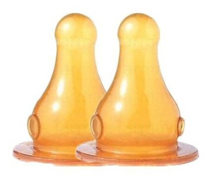 Teat Rubber + 0M Boca Ancha 3 Positions 2 Units