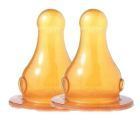 Teat Rubber + 0M Boca Ancha 3 Positions 2 Units