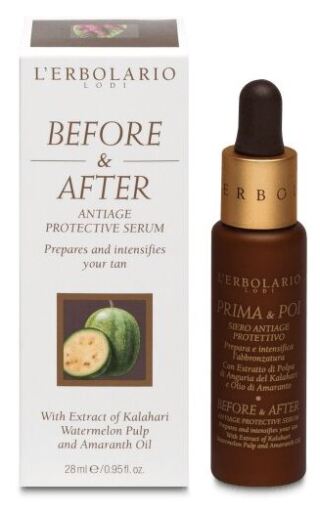 L'Erbolario Before and After Anti-Aging Protective Serum 28 ml