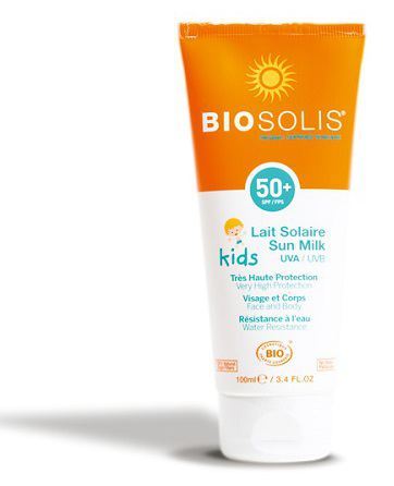 Biosolis Facial and Body Milk for Children Solar Spf50 100 ml.