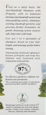 Anti-dandruff shampoo with propolis