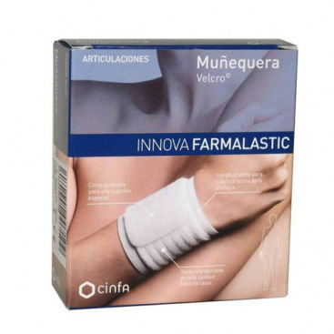 Farmalastic Innova Velcro White T/GE Wristband