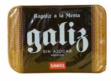 Galiz Sugar-Free Mint Licorice 20 gr