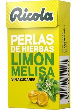 Ricola Caramelo Perlas Limon Melisa Sin Az&uacute;car