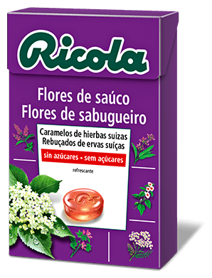 Ricola Caramelo Flor Sa&uacute;co Caja Sin Az&uacute;car