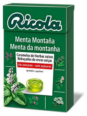 Caramelo Menta Monta&ntilde;a Caja Sin Az&uacute;car